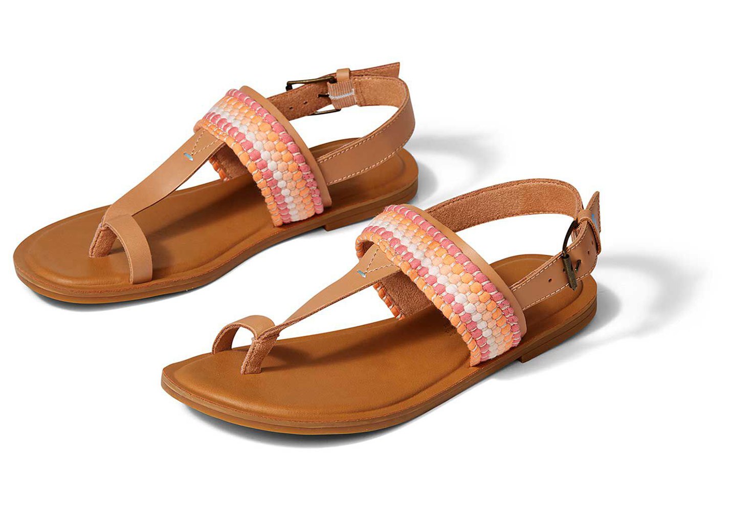 Toms Bree Sandals Orange - Womens - 32918-WBVE